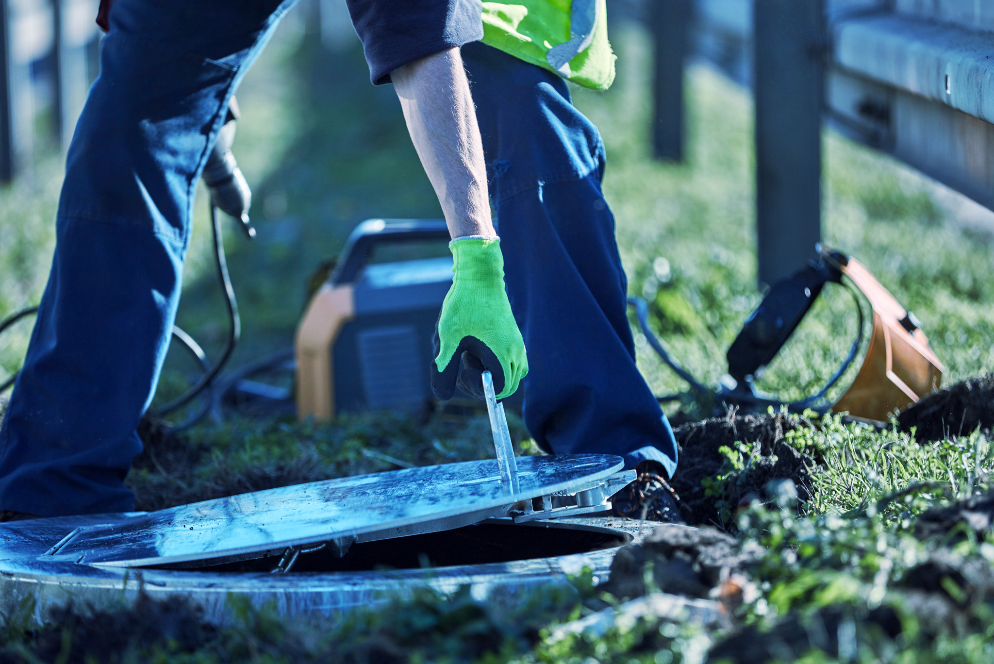 Outside plant access point