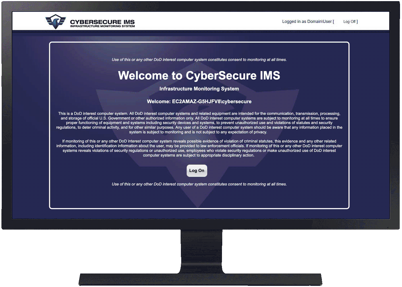 Infrastructure Monitoring System dashboards